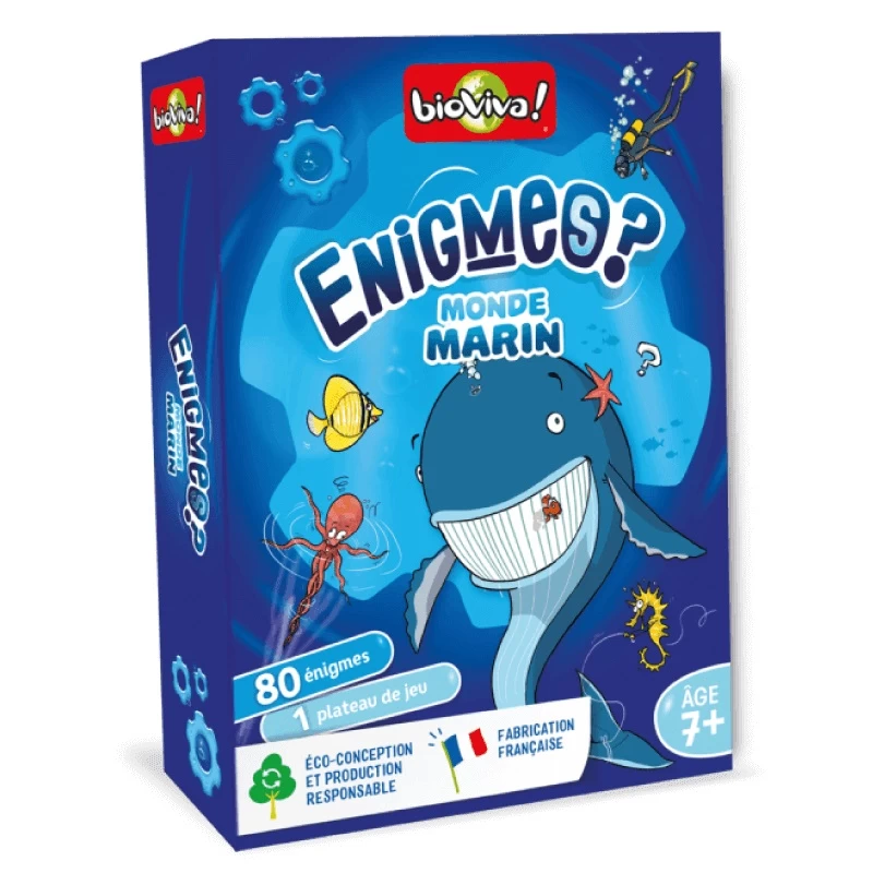 ENIGMES - MONDE MARIN 3 ENIGMES - MONDE MARIN