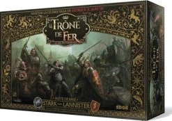 LE TRONE DE FER : STARK Contre LANNISTER - JEU DE FIGURINES BASE