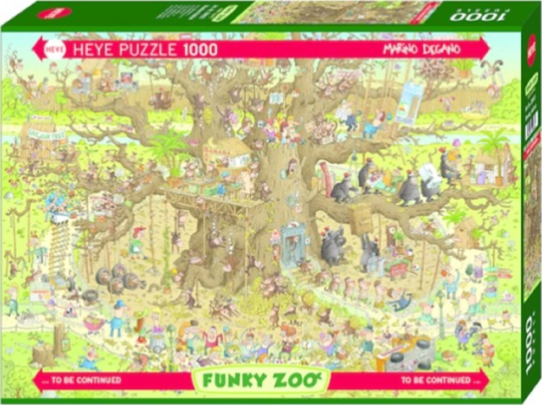 1000P FUNKY MONKEY HABITAT 3 1000P FUNKY MONKEY HABITAT